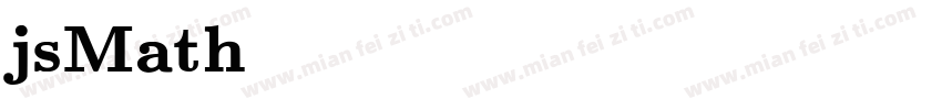 jsMath cmti10 cmti10字体转换